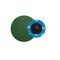 Continental Abrasives 3" 40 Grit Green Zirconia with Grinding Aid  Cloth Reinforced Quick Change Style Disc Q-ZG3040 - alternate 1